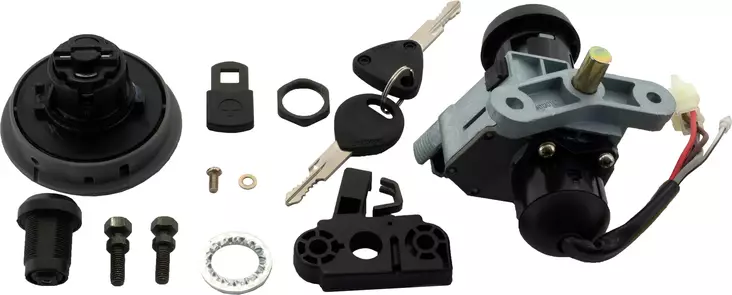 Tændingslås & Låsesæt, Yamaha Aerox -03 / MBK Nitro -03 - Scooter tændingslåse - 307-3259 - 1