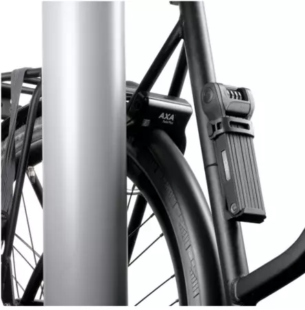 Axa Fold Lite 100 Låsecykel med numbers, foldbar længde 100cm, sort - Cykellåse og dele - 59842095SC - 2