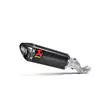 Akrapovic Slip-On Line (Carbon) TUONO 17-, RSV4 17-, ej ECE - Motorcykelrør - 461-A10SO9-RC - 1
