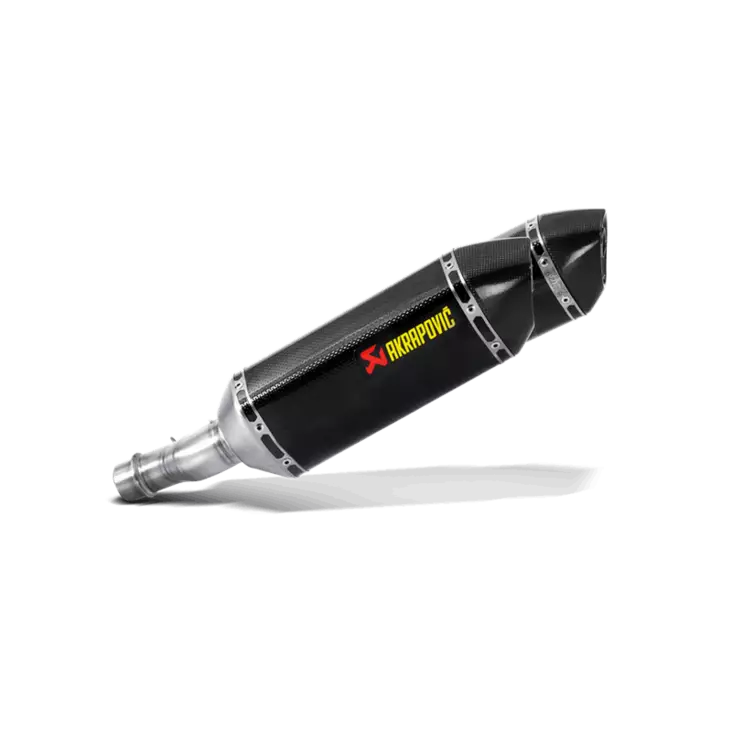Akra Slip-On Linie (Carbon) - Motorcykelrør - 461-K10SO19-HZC - 1