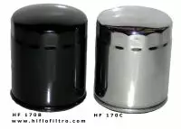 HiFlo Oliefilter HF170C Krom - Motorcykeloliefiltre - 20-HF170C - 1