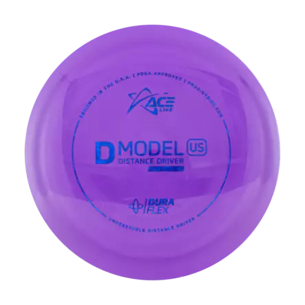 Frisbeegolfskive Prodigy ACE Line D Model US DuraFlex - Længde drivere - D-US-DF-174-PURPLE - 1