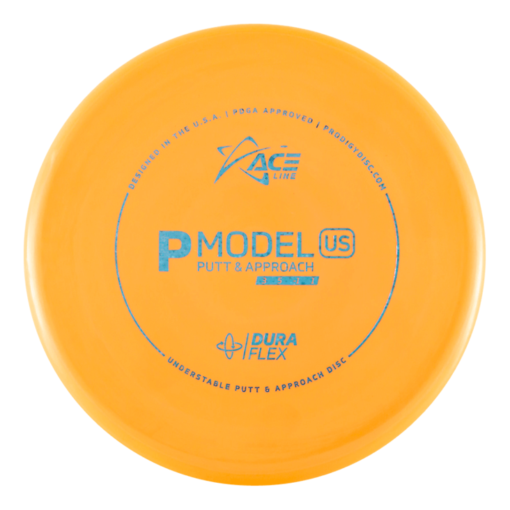 Frisbeegolfkaste Prodigy ACE Line P Model US DuraFlex - Puttere - P-US-DF-175-ORANGE - 1