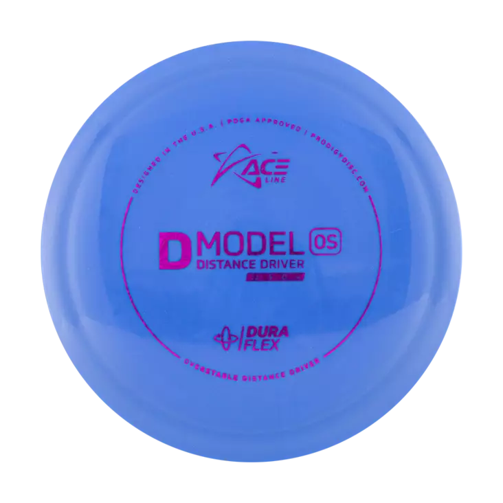 Frisbeegolfdisk Prodigy ACE Line D Model OS DuraFlex - Længde drivere - D-OS-DF-174-BLUE - 1