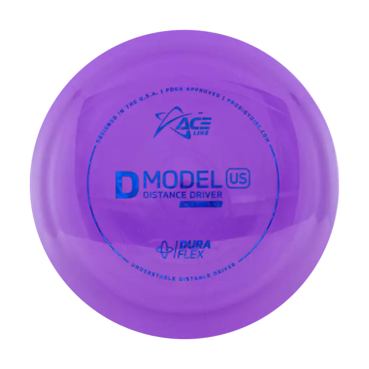 Frisbeegolfskive Prodigy ACE Line D Model US DuraFlex - Længde drivere - D-US-DF-174-PURPLE - 1