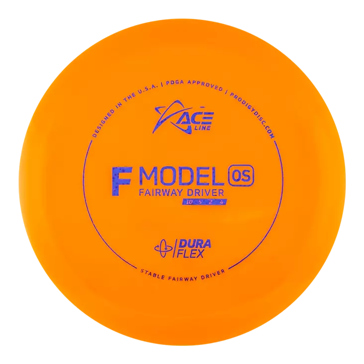 Frisbeegolfskive Prodigy ACE Line F Model OS DuraFlex - Fairway Drivers - F-OS-DF-176-ORANGE - 1