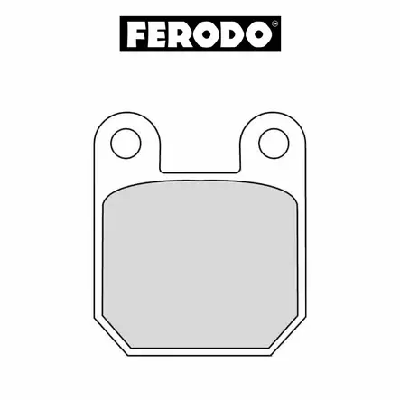 Bremseklods FERODO Eco moped/scooter: Aprilia, Beta, Caviga, Derbi, Drac, Gilera - Scooterbremseklodser - FRP405EF - 1