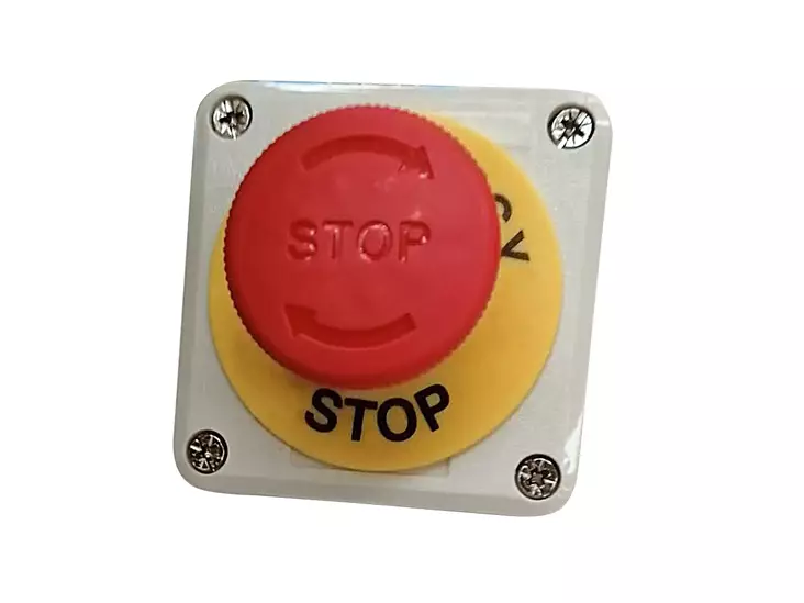 Bronco Hakkemaskine Nødstop - Reservedele til maskiner - 77-12495G - 1