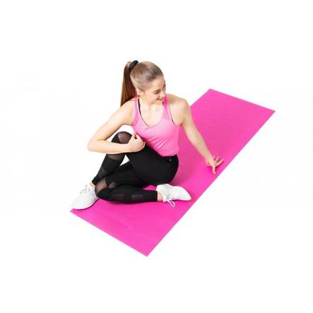 Atom yogamåtte 4mm, pink - Yoga- og træningsmåtter - TB305874-PINK - 2
