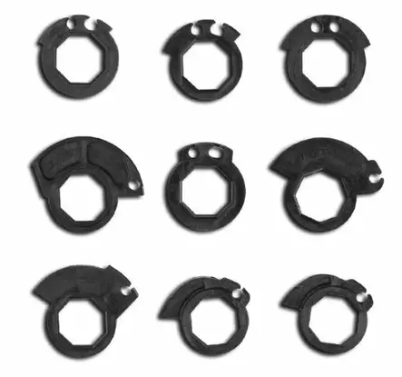 UFO Lock-on Håndtag Sort - Grips - 650-1828-K - 2