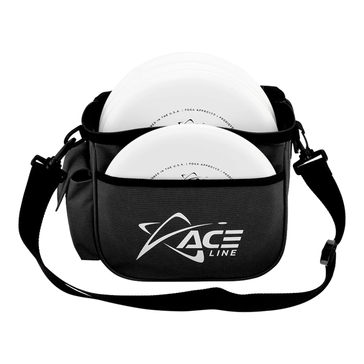 ACE Starter Bag - sort - Frisbeegolf tasker - STARTER-BAG-BLACK - 1