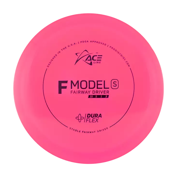 Frisbeegolfskive Prodigy ACE Line F Model S DuraFlex - Fairway Drivers - F-S-DF-176-PINK - 1