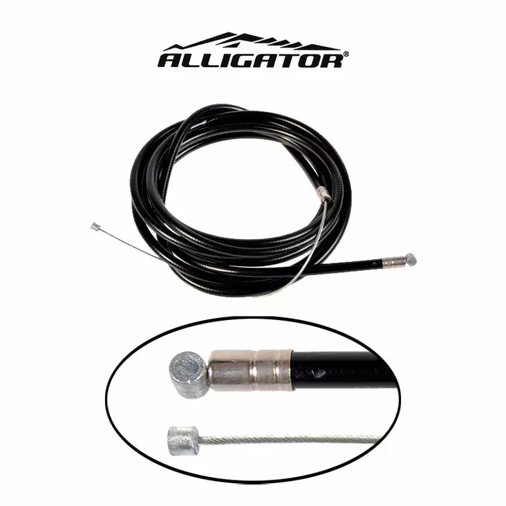 Gear Kabel Alligator, h/s 2200/2000, sort - Cykelgear kabler - 60696M - 1