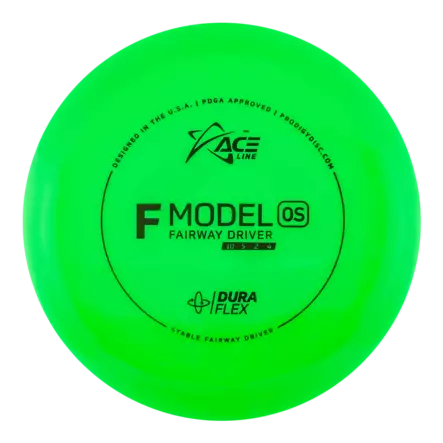 Frisbeegolfdisk Prodigy ACE Line F Model OS DuraFlex - Fairway Drivers - F-OS-DF-176-GREEN - 1