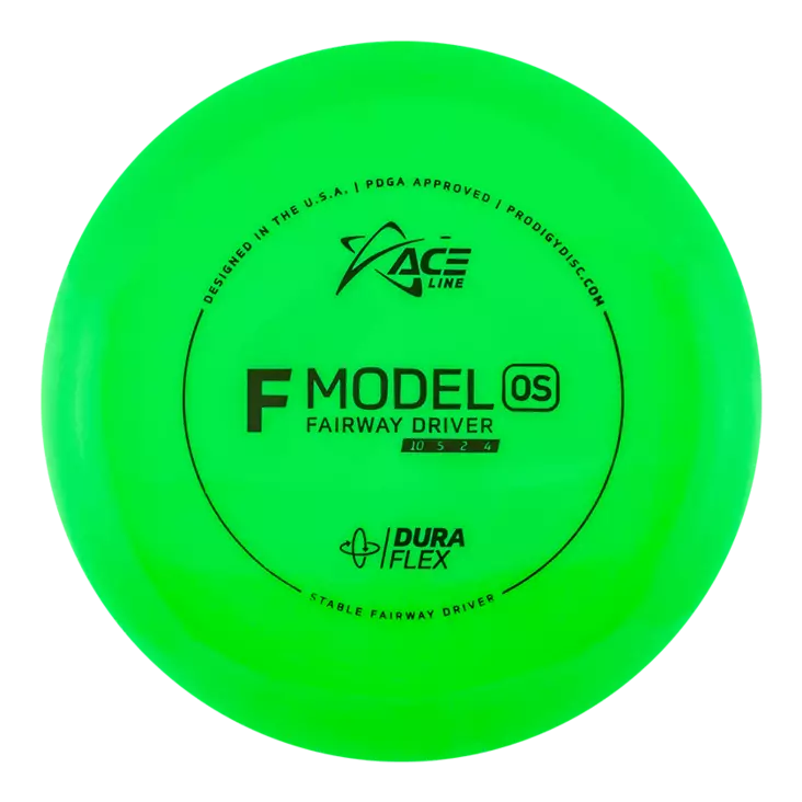 Frisbeegolfdisk Prodigy ACE Line F Model OS DuraFlex - Fairway Drivers - F-OS-DF-176-GREEN - 1