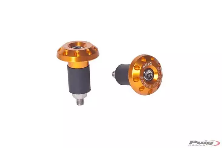 Puig Styrender Aluminium Race Universal C/Guld - Motorcykelstyr - 33-6222O - 0