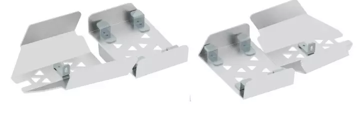 Polaris XP Sportsman (2017+) bagarm beskyttelse, aluminium - Støttearmsbeskyttere til ATV - 0219410VP - 1