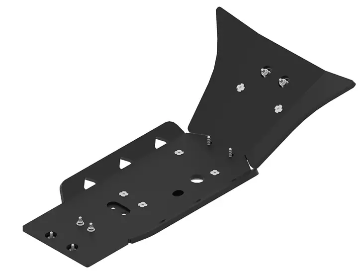 CanAm G2 Renegade Forstærket bundplade forreste, plastik - Plastbundbeskyttere til ATV - 028320S - 1