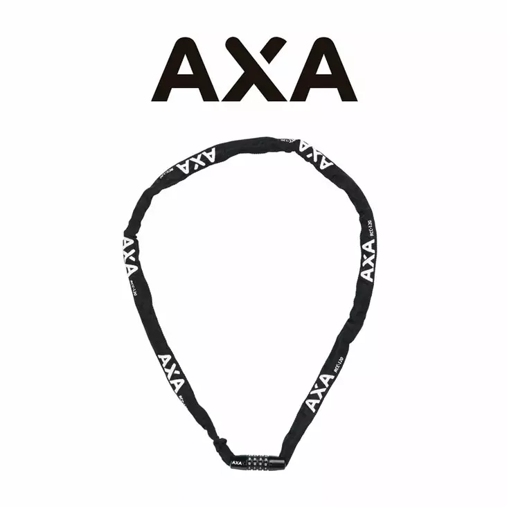 Kædelås axa rigid 120 kode, sort - Cykellåse og dele - 59540095S - 1