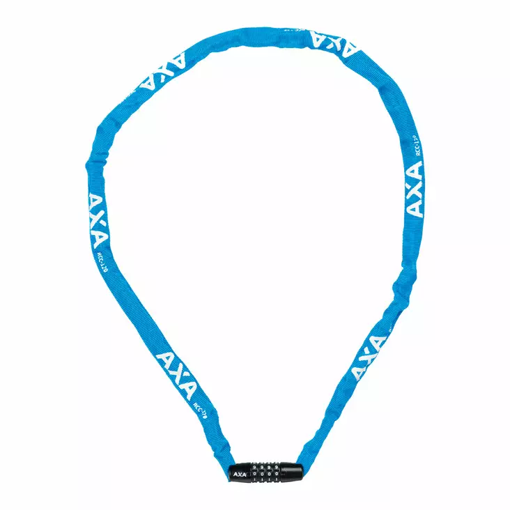 Kædelås AXA Rigid 120 med kode, blå - Cykellåse og dele - 59540295SS - 1