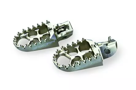 Scar Evolution fodrest - Ktm/Husq. Titanium farve - Crossmotorcykel fodstøtter - 430-S5511T - 1