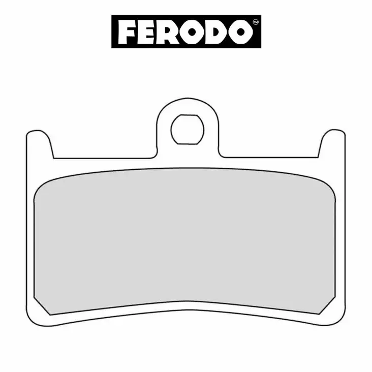 Bremseklods FERODO Sinter Grip foran: Suzuki (1990->), Yamaha (1989-2016) - Motorcykel bremseklodser - FDB605ST - 1