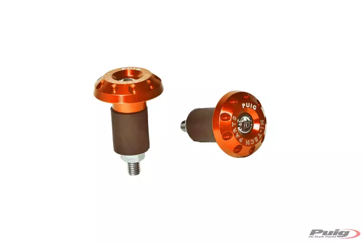Puig Styrepinde Aluminium Race Universal C/Orange - Motorcykelstyr - 33-6222T - 0